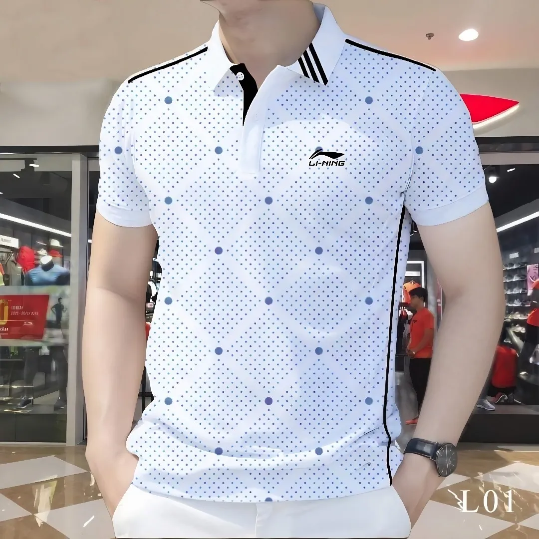 Durable New Style Polo Shirt Fine Stitching