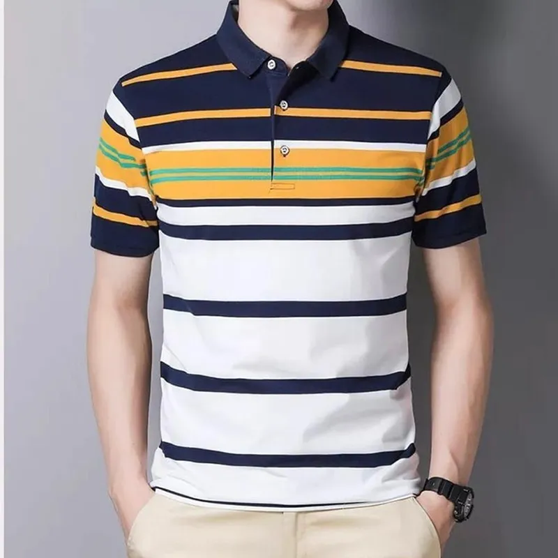 Durable New Style Polo Shirt Neat Finish