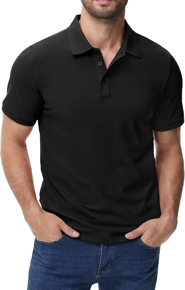 Durable Premium Cotton Polo Shirt Fine Stitch Finish