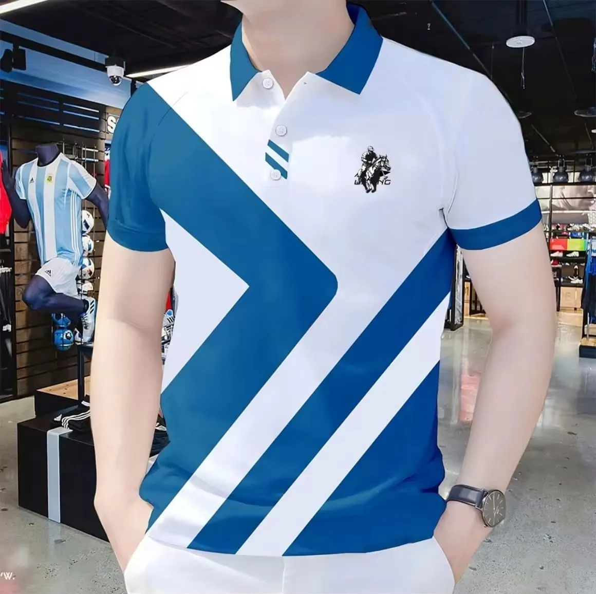 Durable Premium Cotton Polo Shirt Fine Stitch Finish