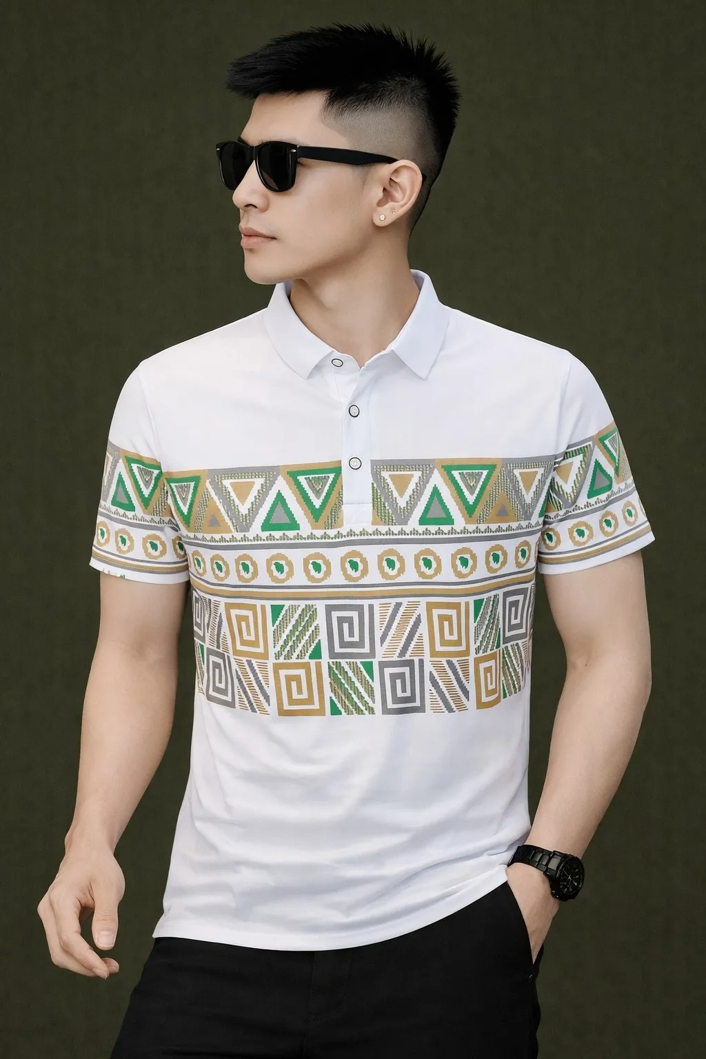 Durable Premium Cotton Polo Shirt Fine Stitch Finish