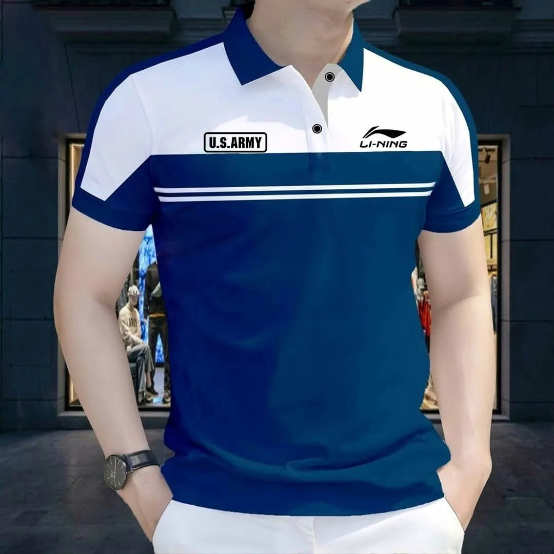 Durable Premium Cotton Polo Shirt Fine Stitching Design