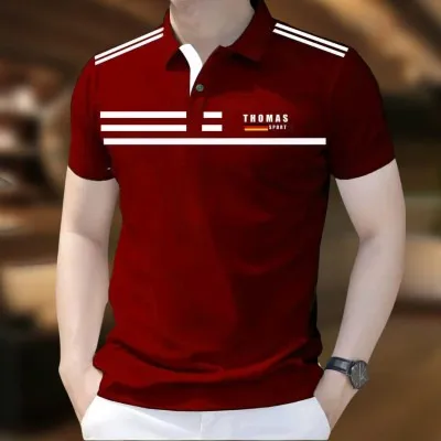 Durable Premium Cotton Polo Shirt Neat Stitch Finish