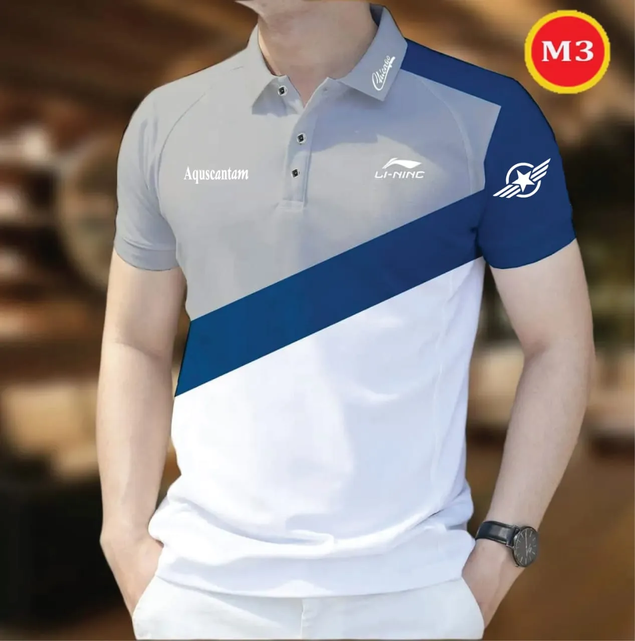 Durable Premium Cotton Polo Shirt Neat Stitch Finish