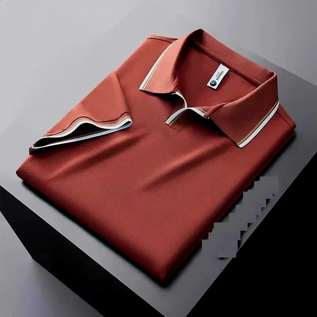 Durable Premium Cotton Polo Shirt Neat Stitch Finish
