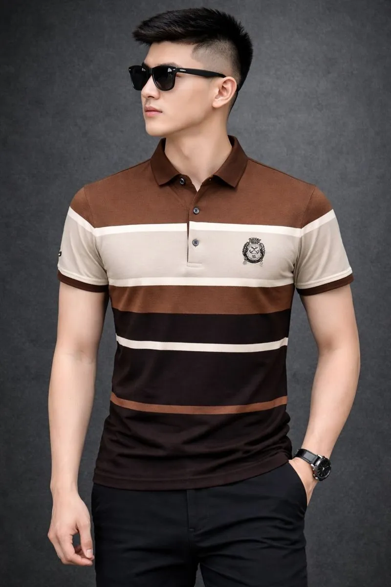 Durable Premium Cotton Polo Shirt Neat Stitch Finish