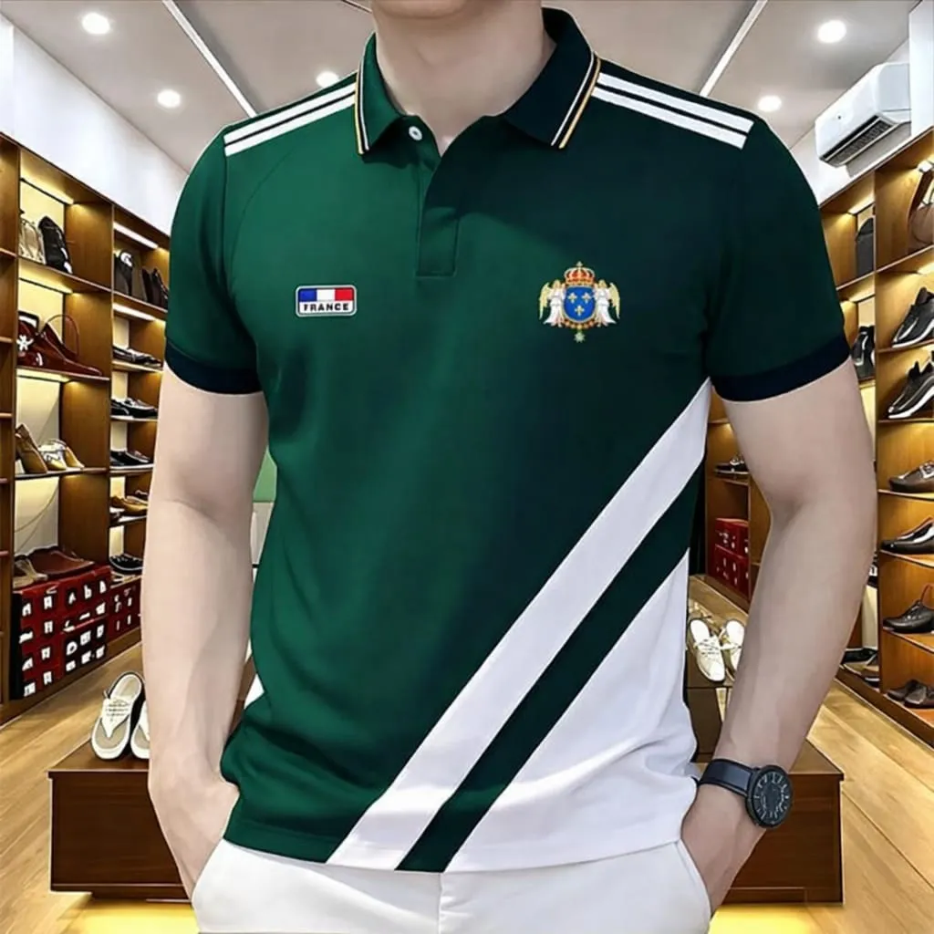Durable Premium Cotton Polo Shirt Neat Stitch Finish