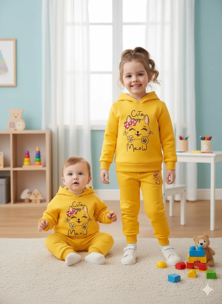 Best Price Nazmas: Stylish Baby Hoodie Set boys and girls Online (শুধুমাত্র একটি সেট বা একজন শিশুর ড্রেস)