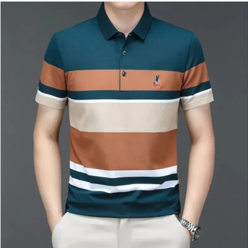 Elegant New Style Polo Shirt Sleek Finish