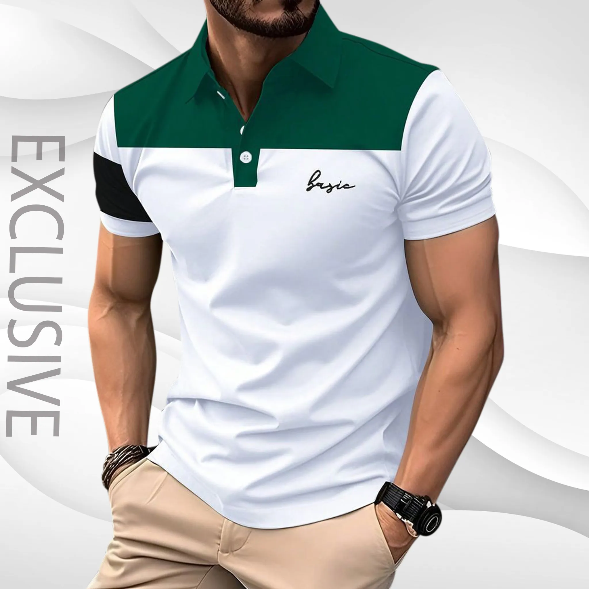 Elegant New Style Polo Shirt Stylish Occasions