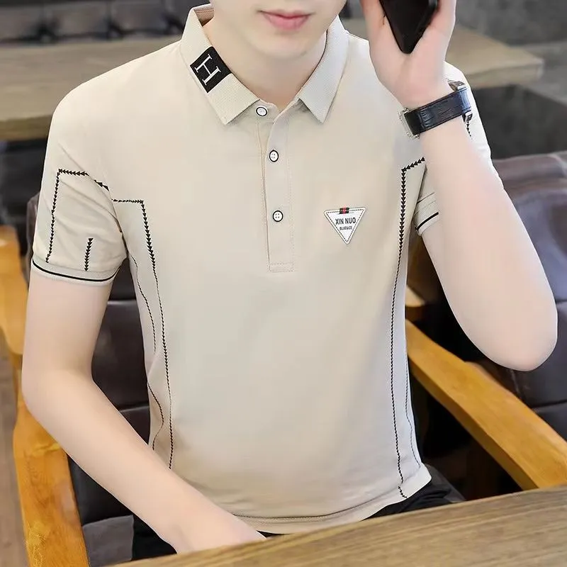 Elegant Polo Shirt for Men Sleek Modern Finish
