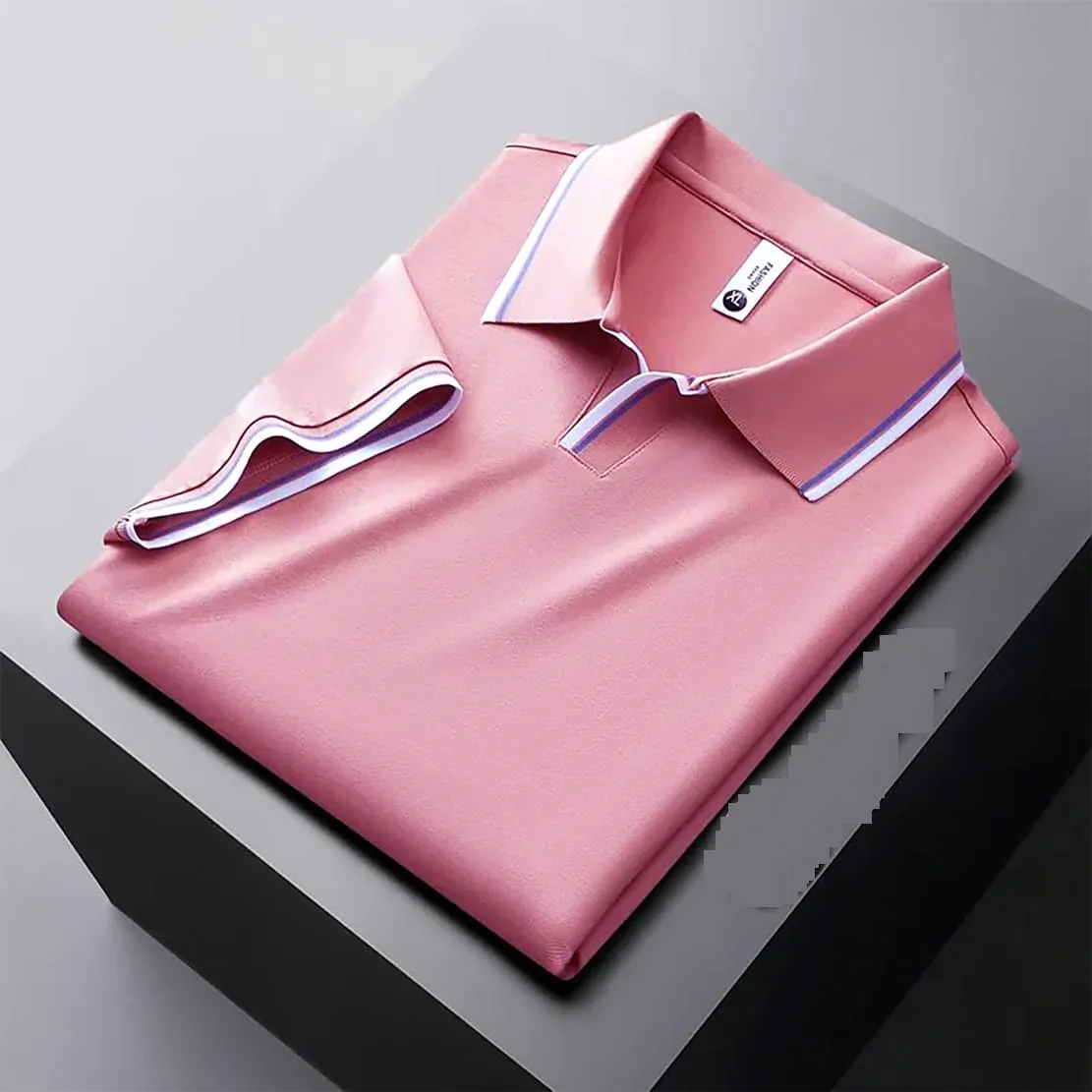 Elegant Premium Cotton Polo Shirt Modern Stylish Appeal