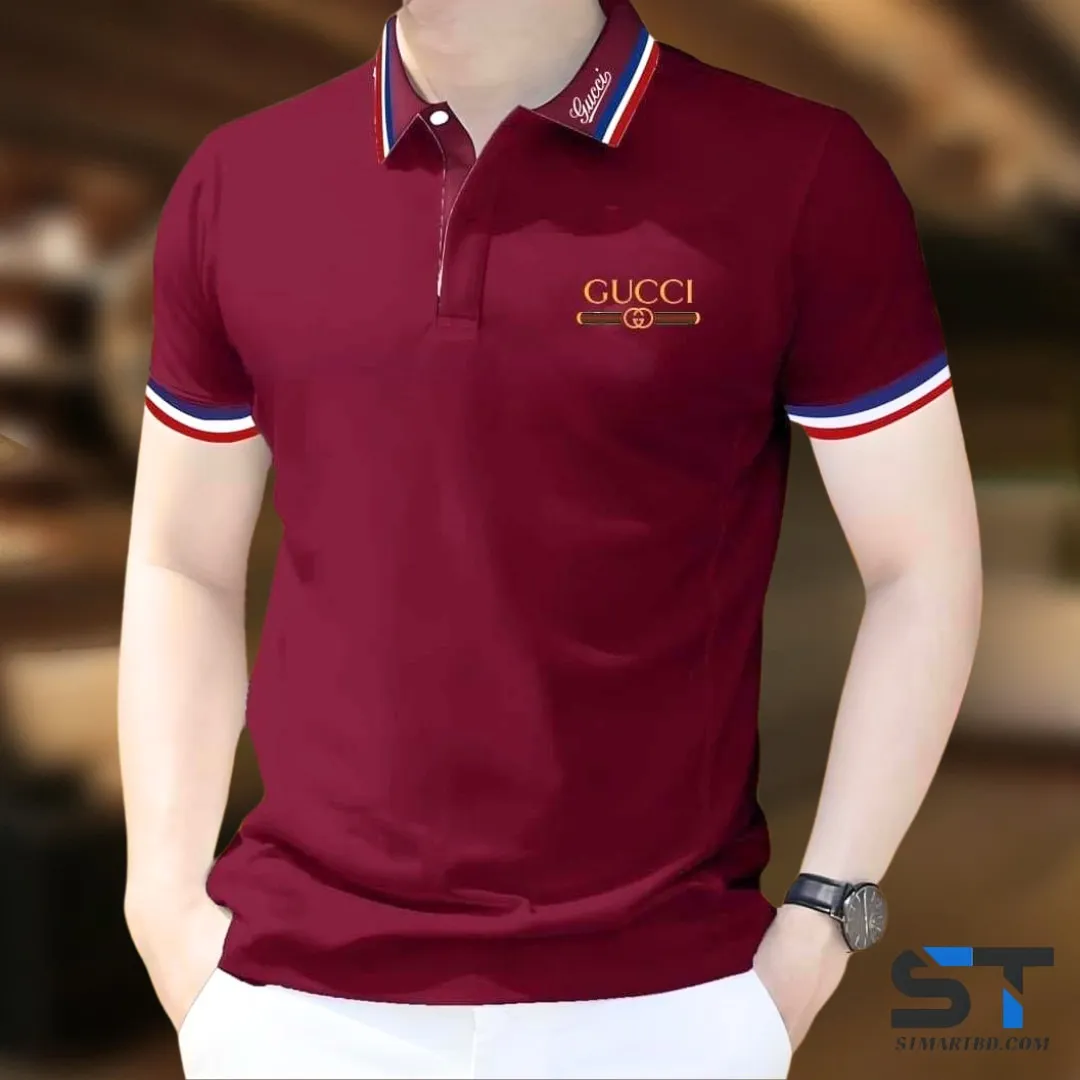 Elegant Premium Cotton Polo Shirt Modern Stylish Look