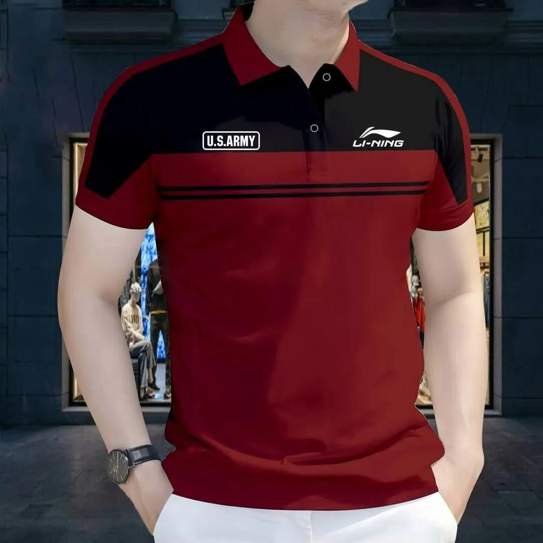 Elegant Premium Cotton Polo Shirt Stylish Men Appeal
