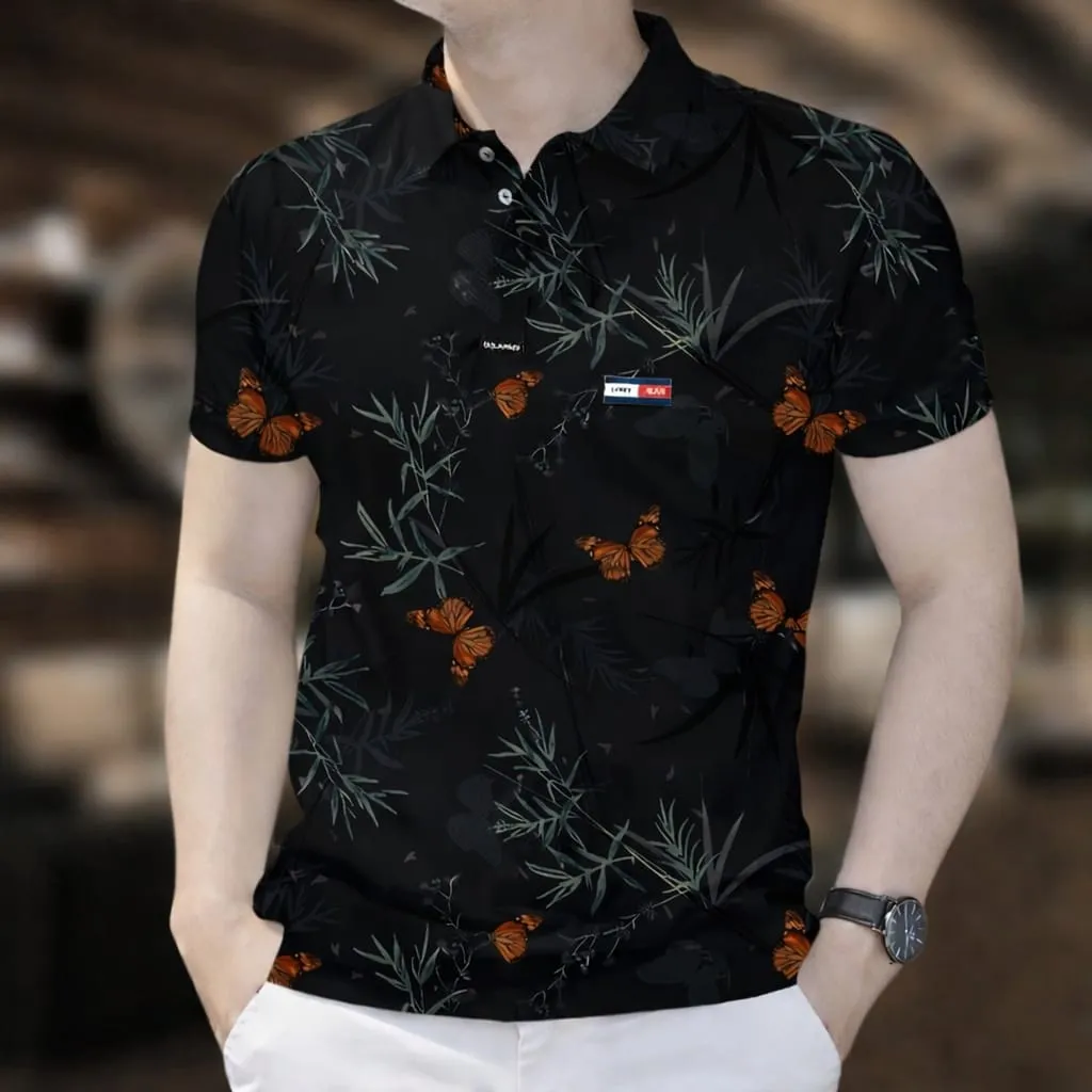 Elegant Premium Cotton Polo Shirt Stylish Men Appeal