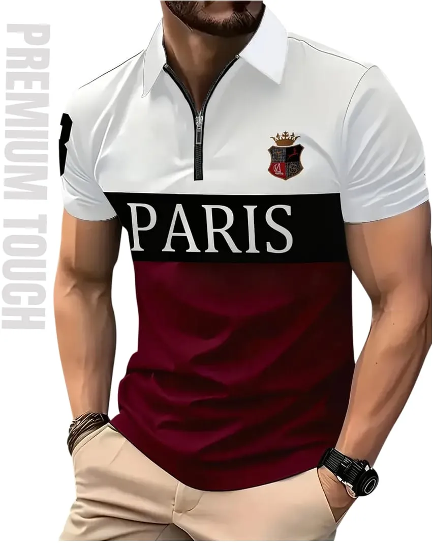 Elegant Premium Cotton Polo Shirt Stylish Occasions Appeal
