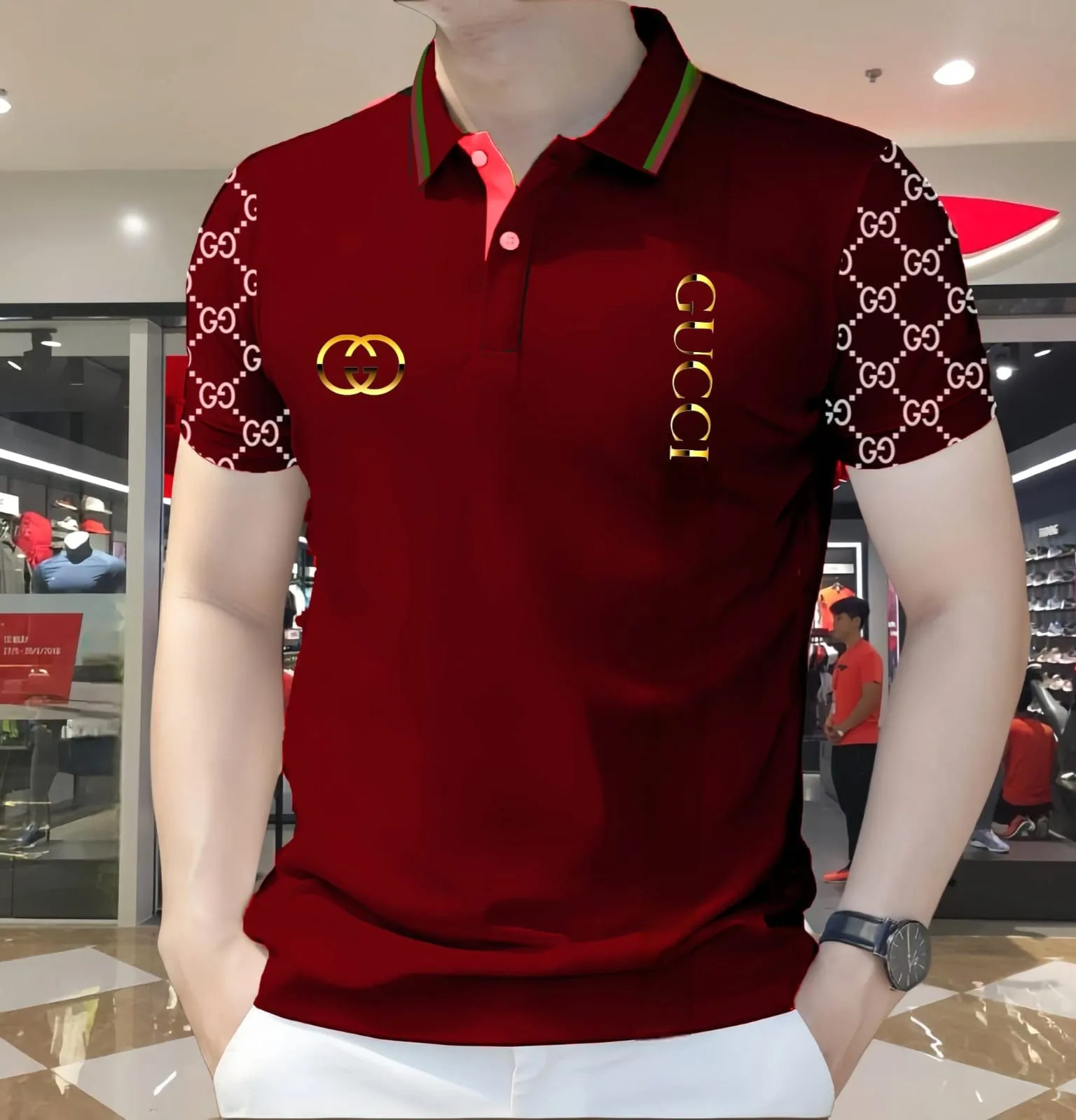 Elegant Premium Cotton Polo Shirt Stylish Occasions Appeal