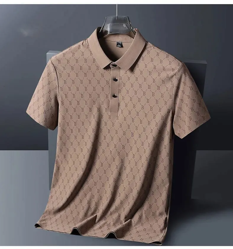Elegant Summer Half Sleeve Polo Shirt Fashion