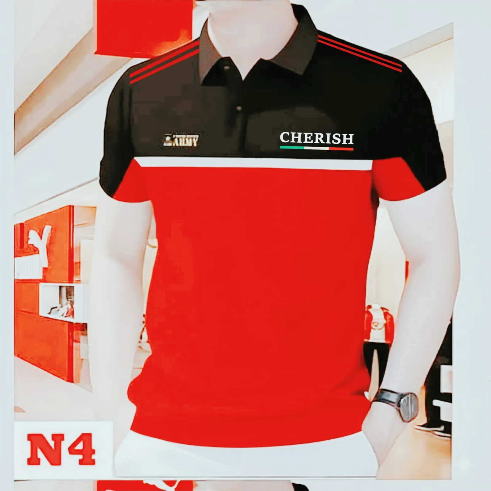 Elegant Super Premium Half Sleeve Polo Shirt Stylish Look