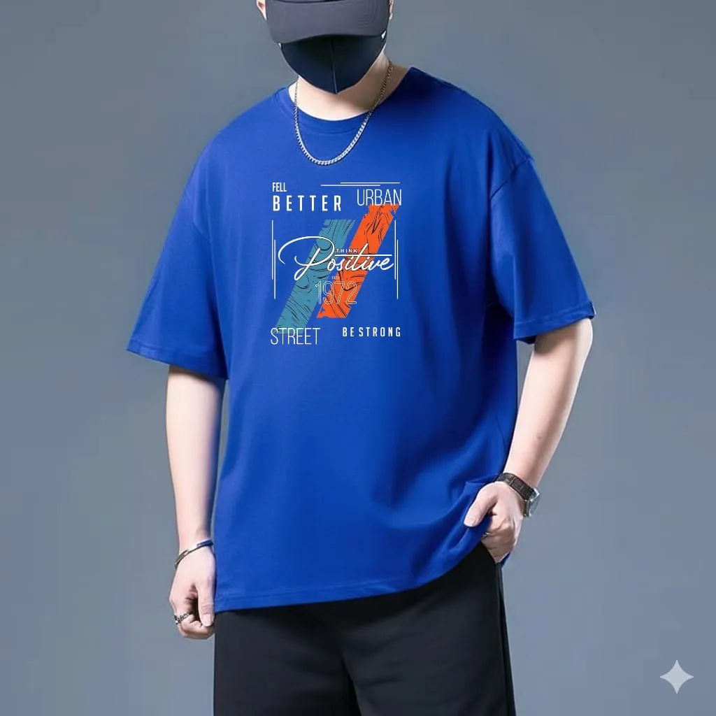 Elite Drop-Shoulder Premium Drop Shoulder with DTF Print T-Shirt