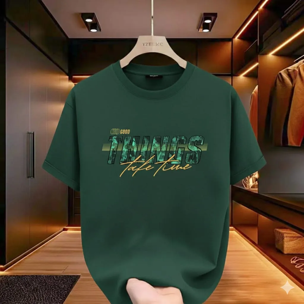 Exclusive Casual Premium Drop Shoulder Premium Finish T-Shirt