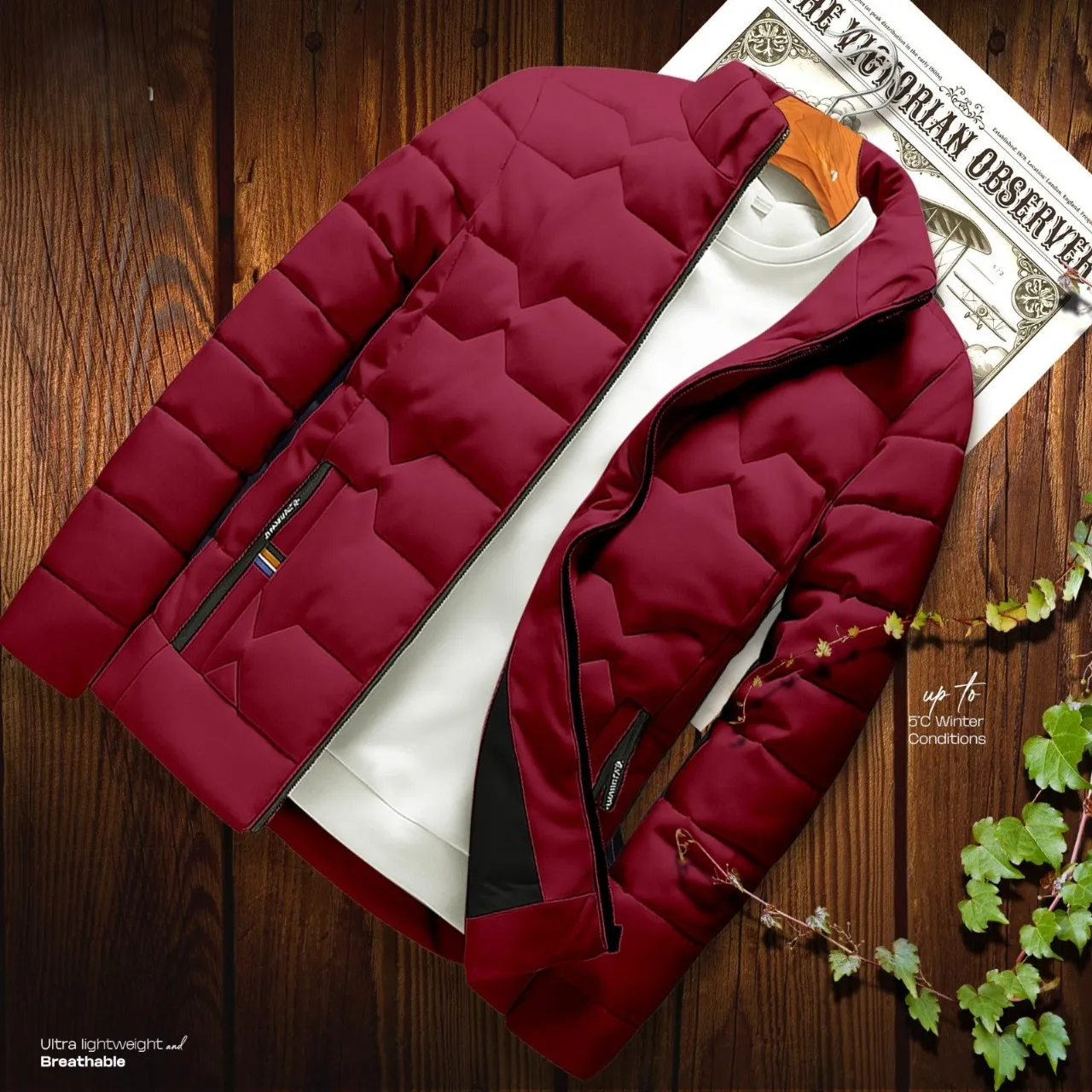 Nazmas Men's Exclusive Padding Jacket | Affordable Price in Bangladesh