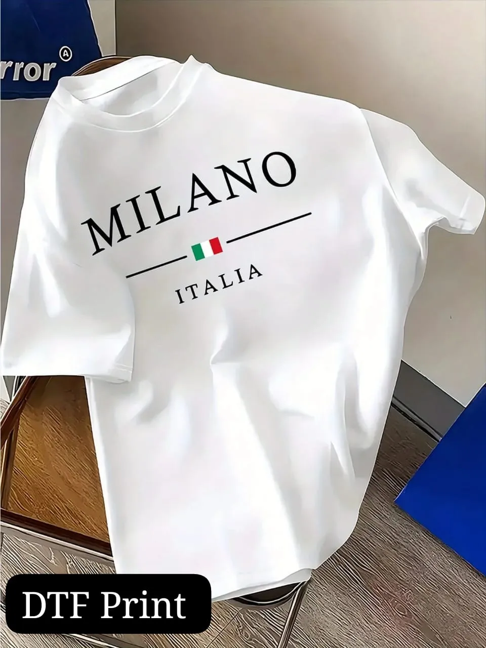 Fancy Athletic Stylish Drop Shoulder Premium Finish T-Shirt
