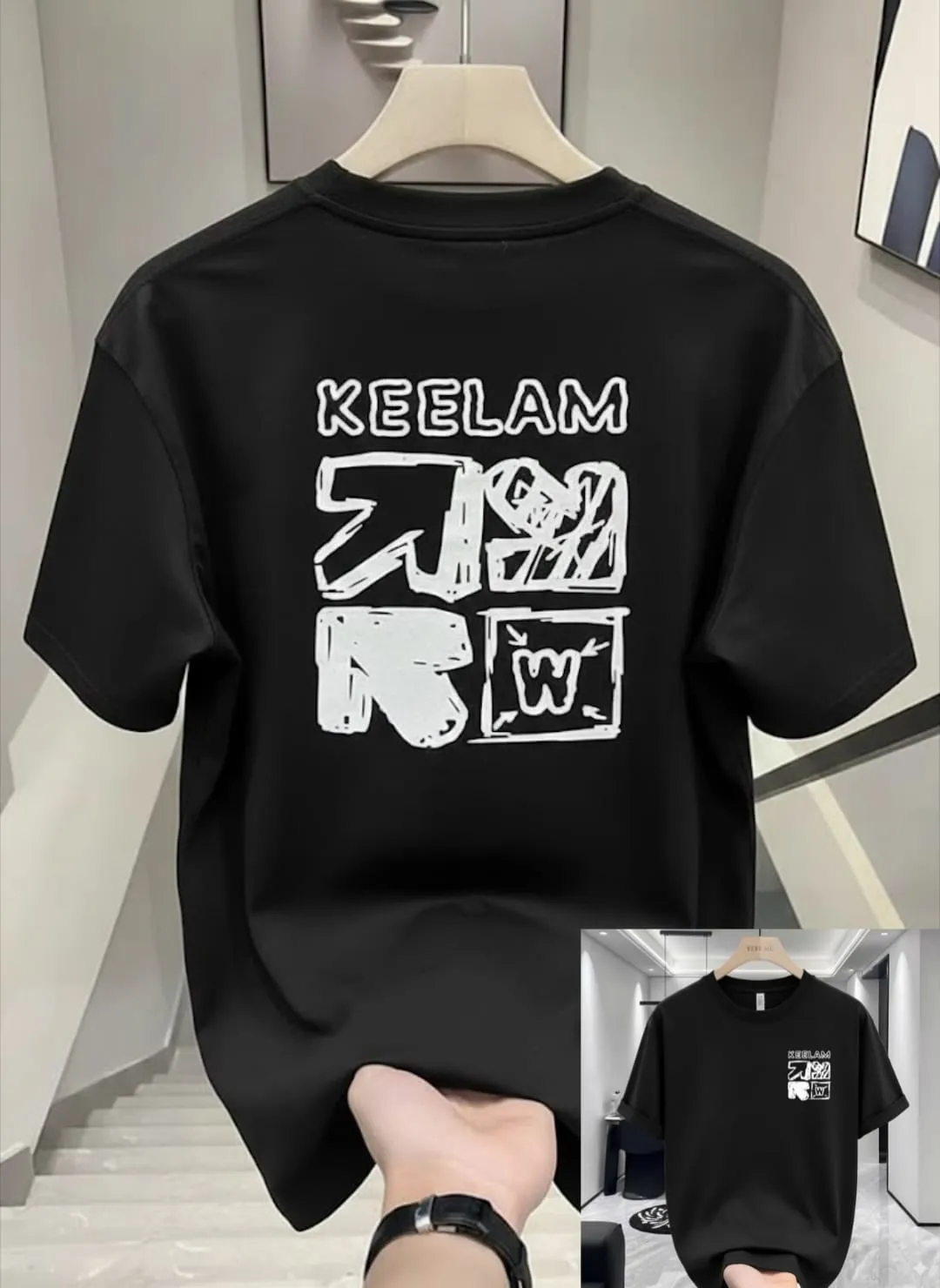 Fancy Drop-Shoulder Premium Drop Shoulder Aesthetic Finish T-Shirt