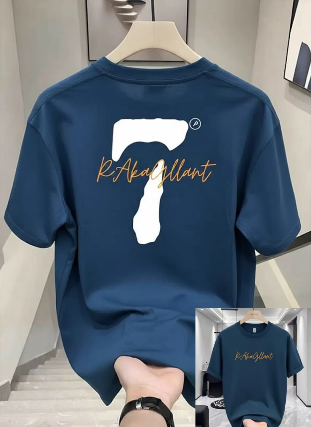 Fancy Premium Drop Shoulder Pre-Shrunk Unique Texture T-Shirt