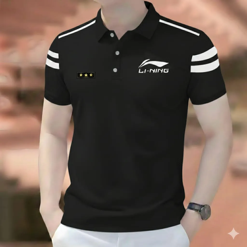 Feather-Soft High-Quality Polo shirt for men Exquisite Print Polo-Shirt
