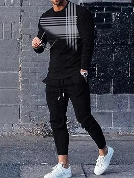 Get Nazmas Full Sleeve T-Shirt & Trouser Set - Shop Online for Best Price