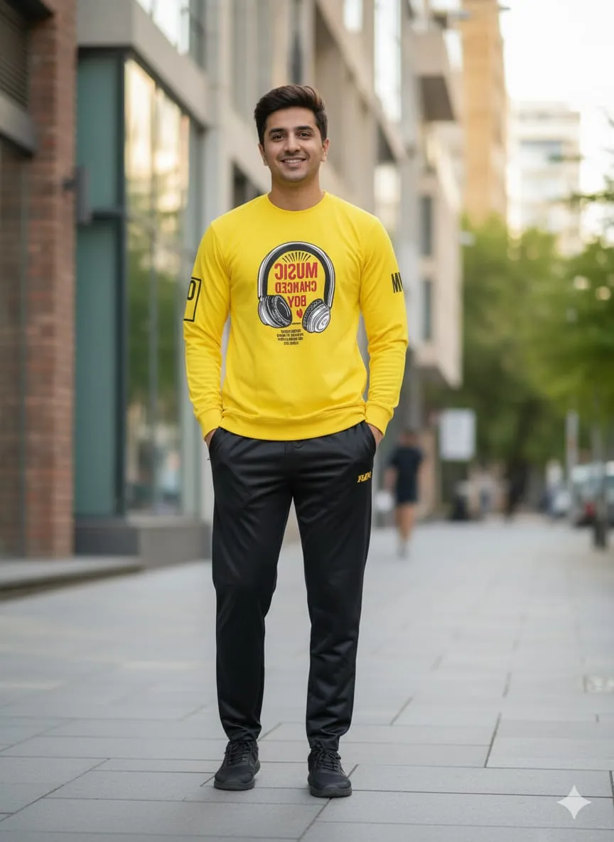 Shop Nazmas Full Sleeve T-Shirt & Trouser Set at Affordable Price