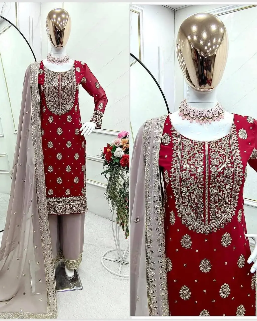 Gorgeous Pakistani Aspire Three Piece Set