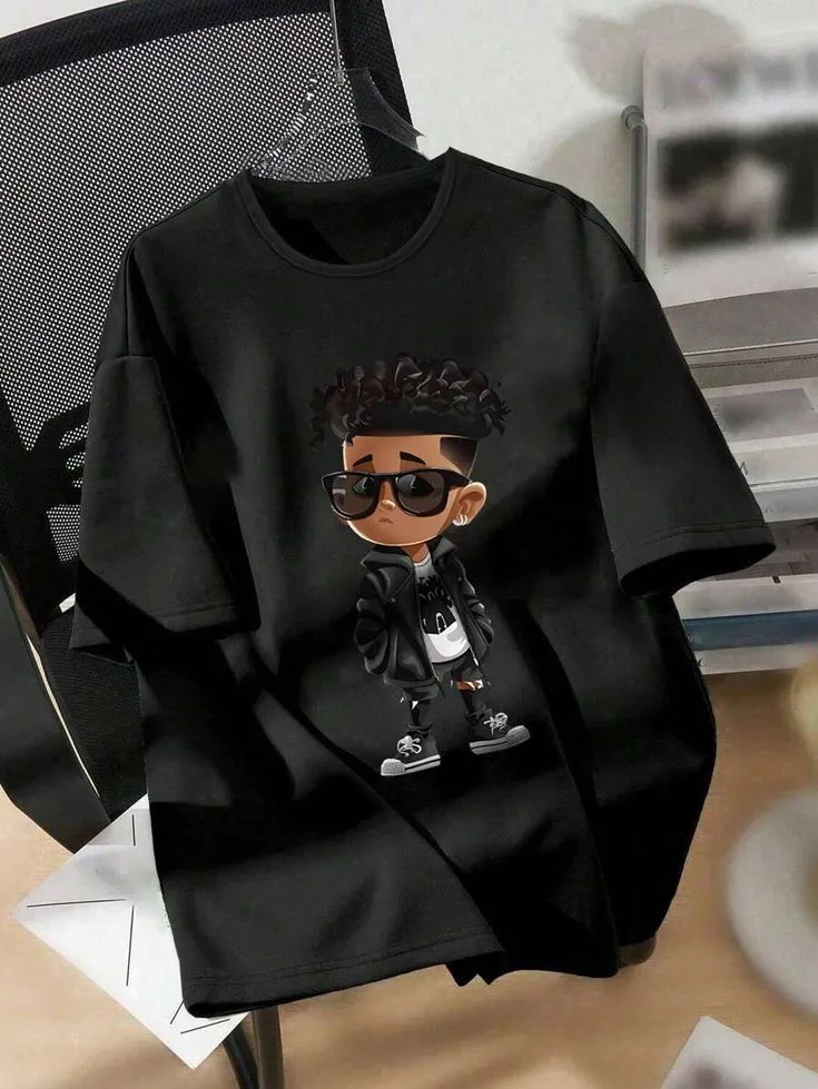High-Quality Tailored Stylish Drop Shoulder Minimalist Look T-Shirt