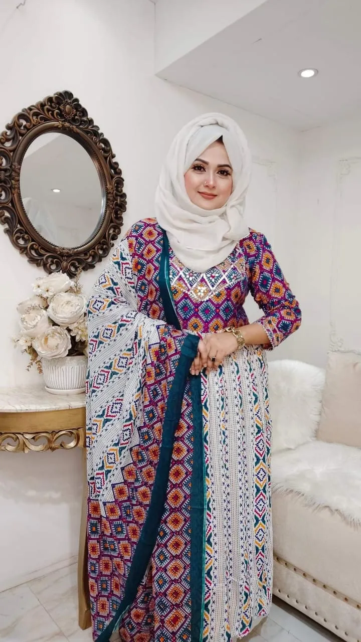 Jamdani Naira Three Piece - Nazmas Best Price Available Online Bangladesh