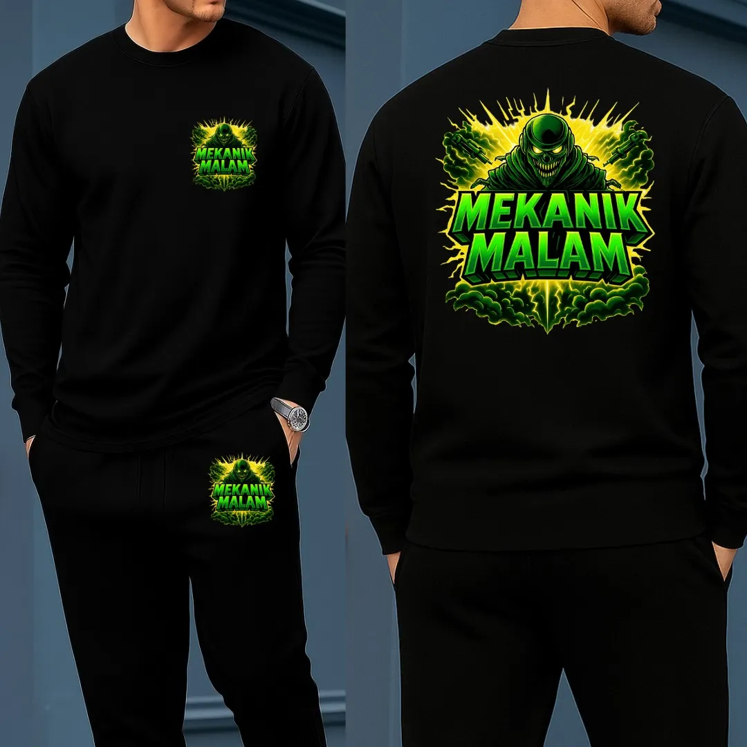 Shop Nazmas Long Sleeve Drop Shoulder Tshirt & Trouser Set