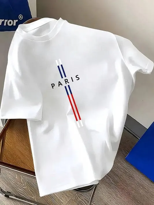 Luxury Drop Shoulder  with DTF Print Premium-Fabric Streetwear Style T-Shirt