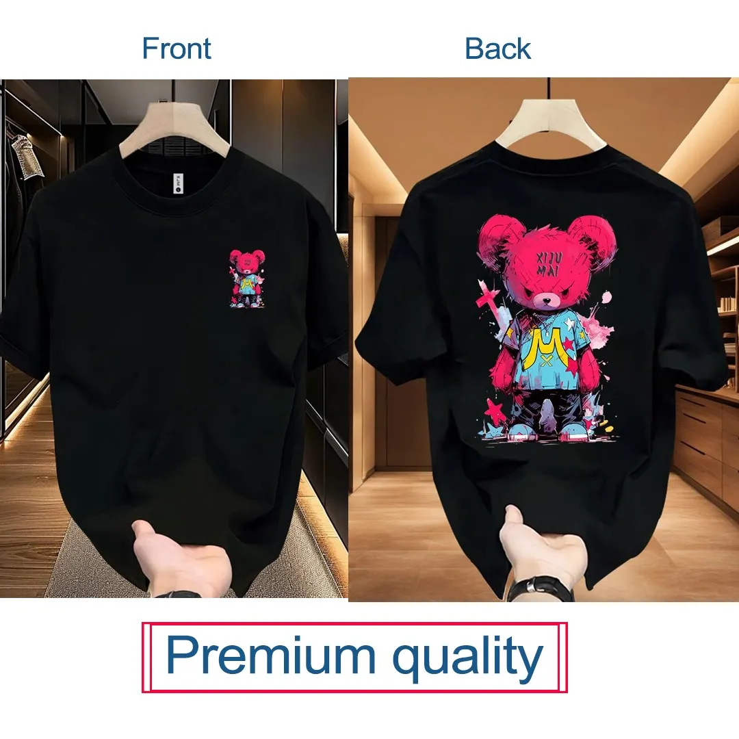 Luxury Smart Stylish Drop Shoulder Graphic Design T-Shirt