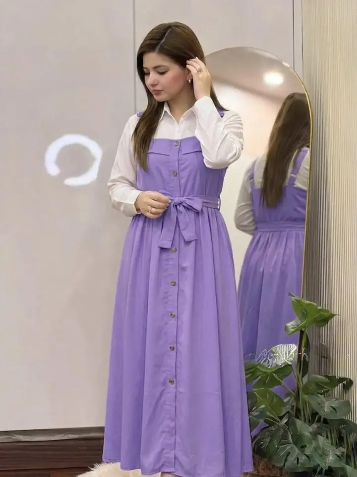 Luxury Velvet Fancy Stylish Romper Minimalist Work Gown