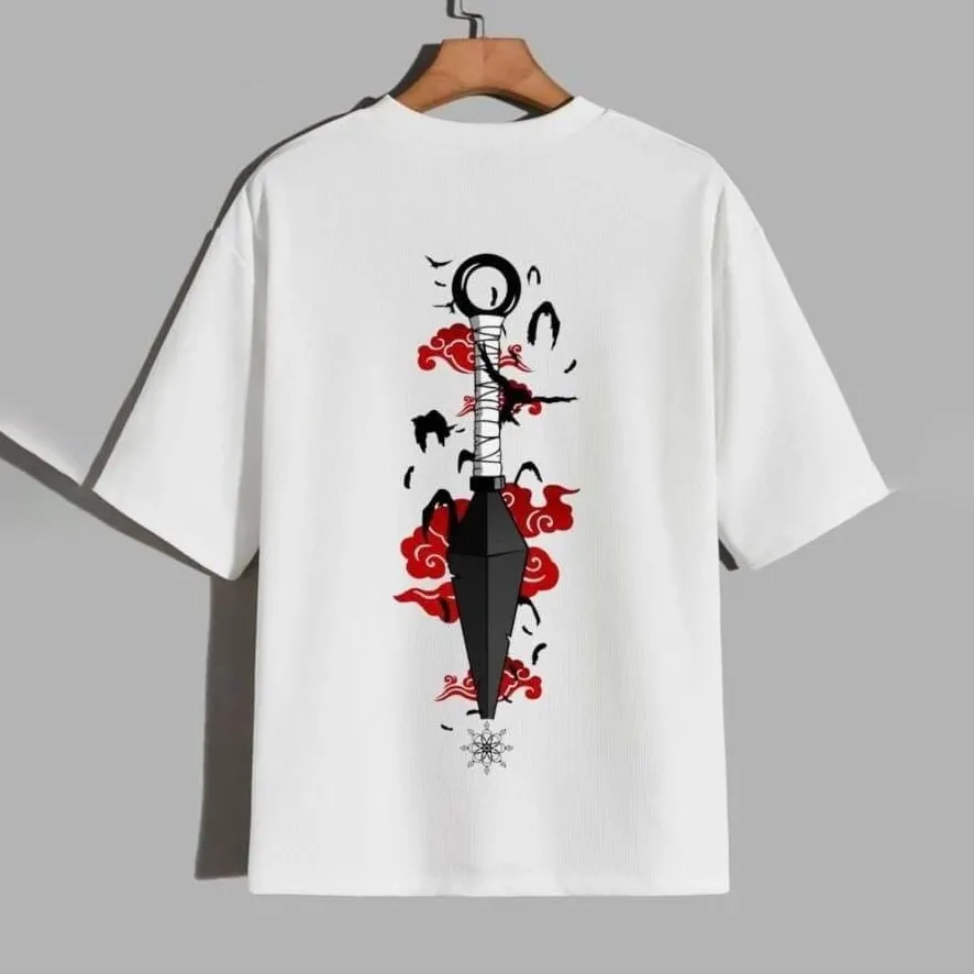 Modern Athletic Stylish Drop Shoulder Bold Graphics T-Shirt
