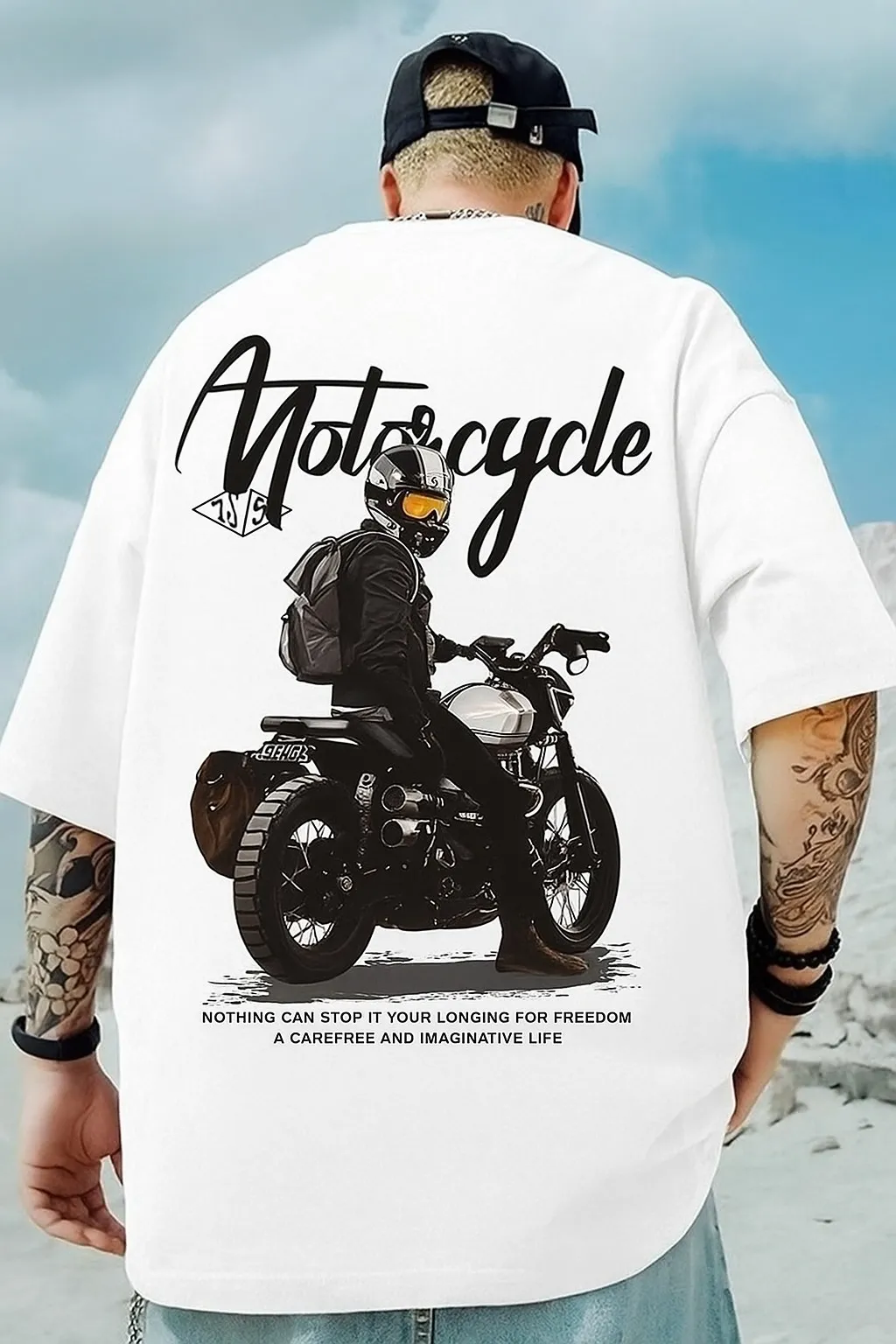Modern Stylish Drop Shoulder Premium-Fabric Premium Finish T-Shirt