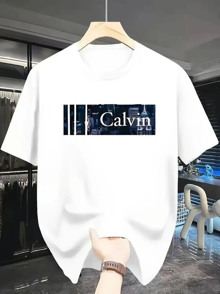 Modern Stylish Drop Shoulder Ultra-Soft Solid Pattern T-Shirt