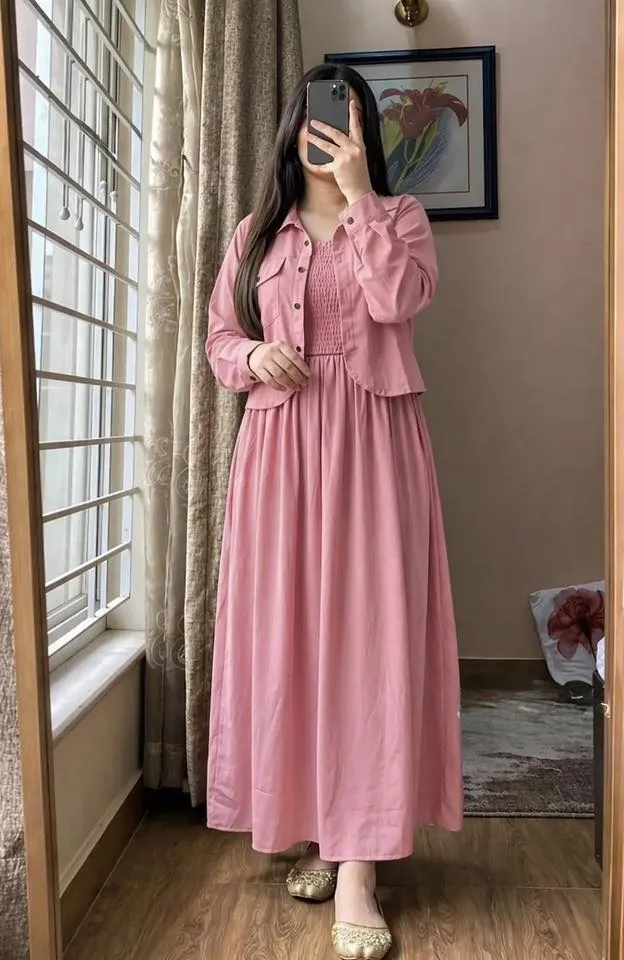 Modern Stylish Smoking Pure Cotton Slim-Fit Kurti