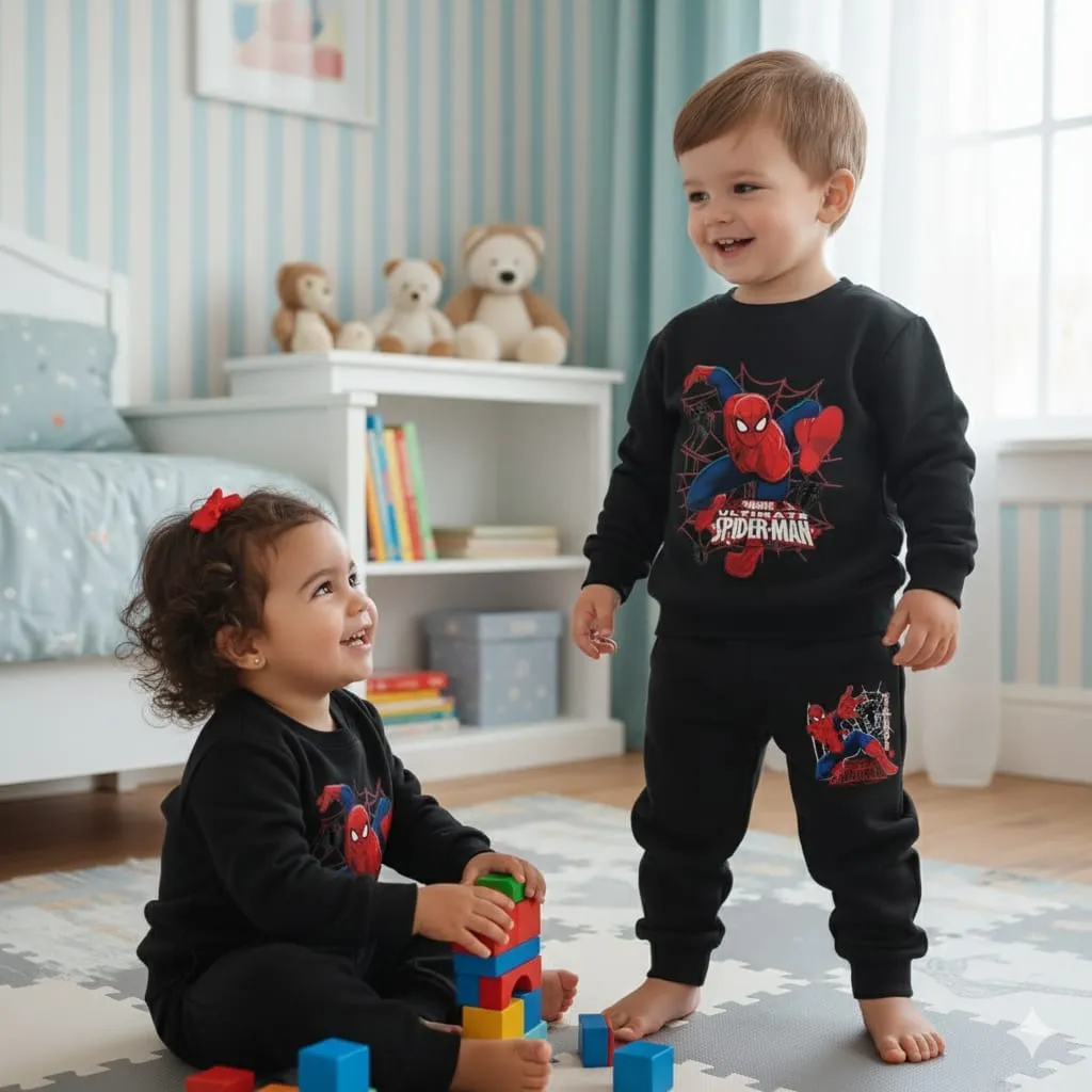 Best Nazmas Kids Sweatshirt Set boys girls Online (শুধুমাত্র একটি সেট বা একজন শিশুর ড্রেস)