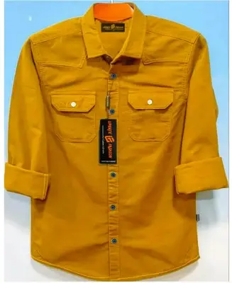 Nazmas Double Pocket Shirt for Men (Katali) - Shop Online, Best Price