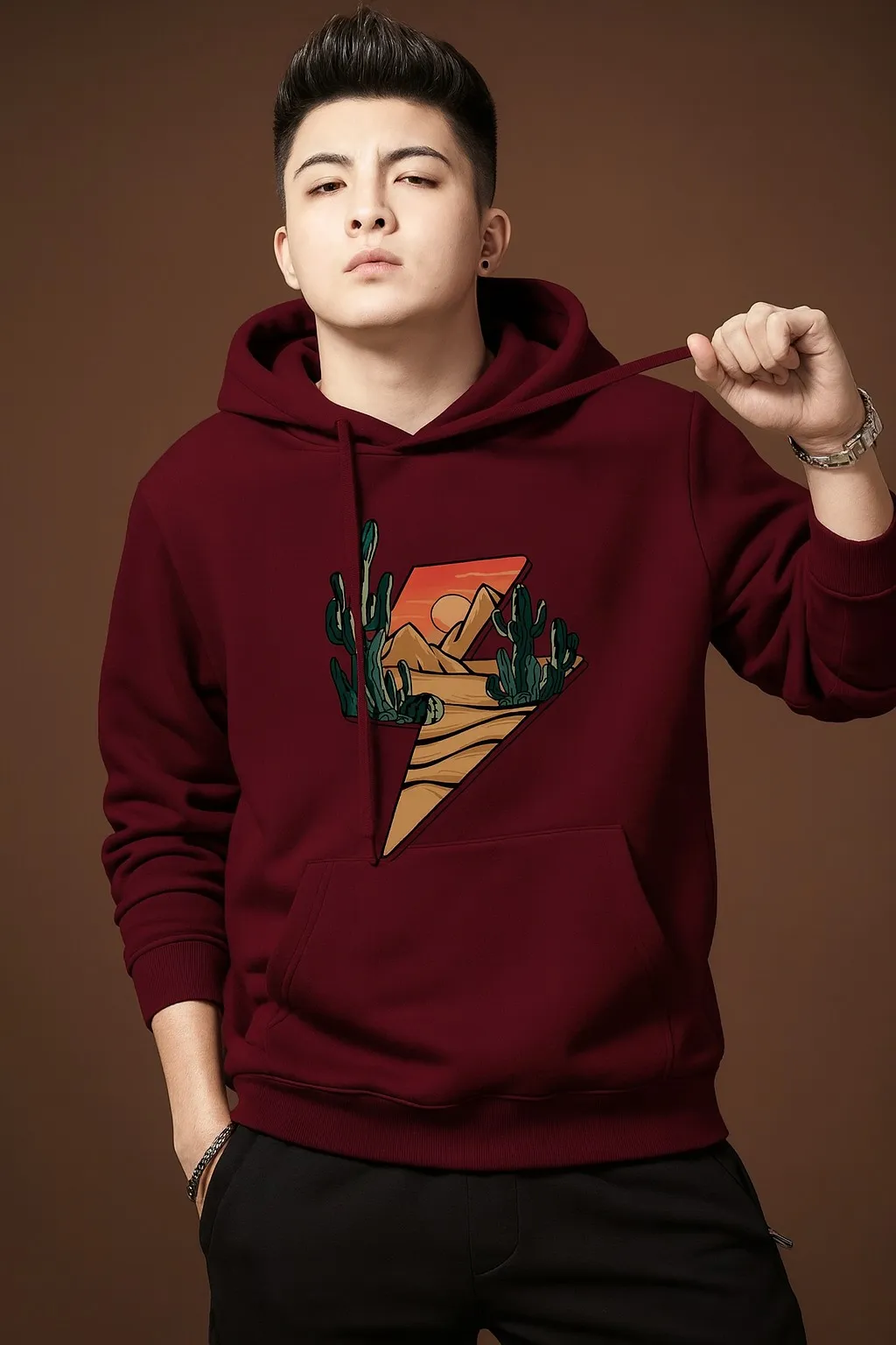 Nazmas Drop Shoulder Hoodie | Affordable Price in Bangladesh