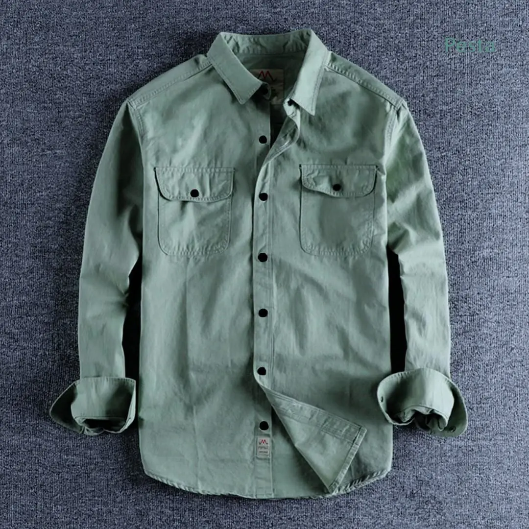 Nazmas High Thickness Double Pocket Shirt (2PIS COMBO) - Lowest Price