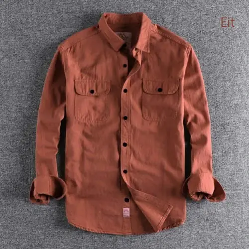 Nazmas High Thickness Double Pocket Shirt - Affordable Online Deals