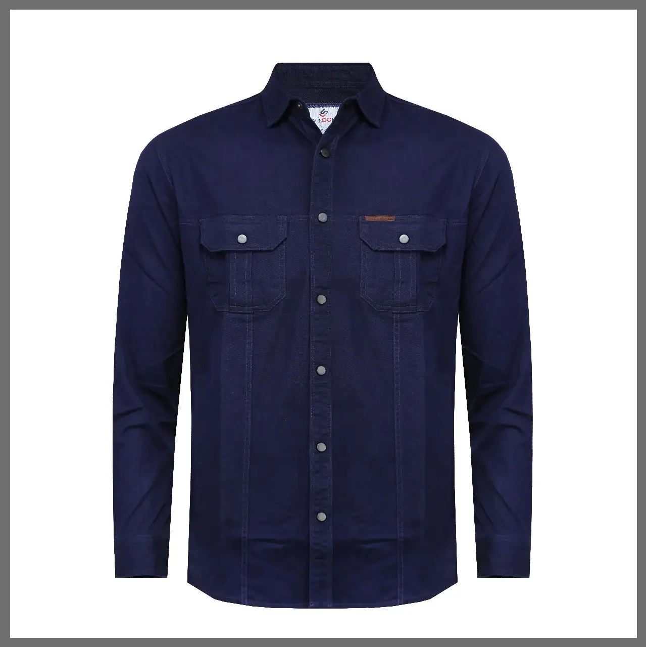 Nazmas Premium Snap Button Cargo Shirt - Lowest Price in Bangladesh