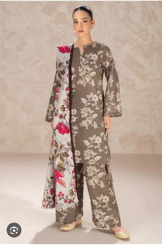 Digital Print Three Piece - Eye-Catching Style